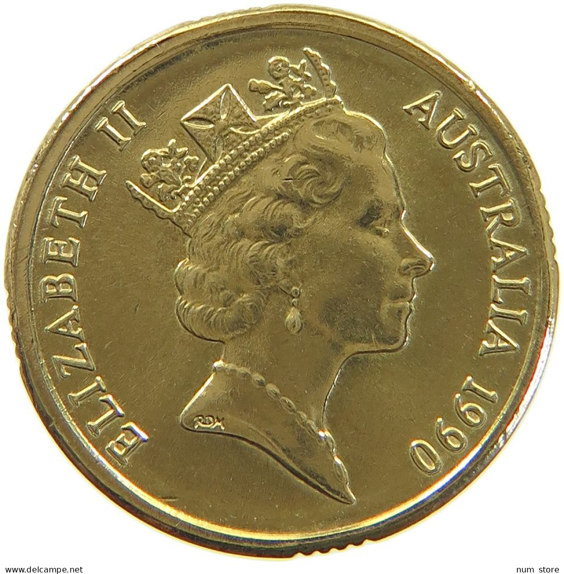 AUSTRALIA 2 DOLLARS 1990 TOP #a074 0363 - 2 Dollars