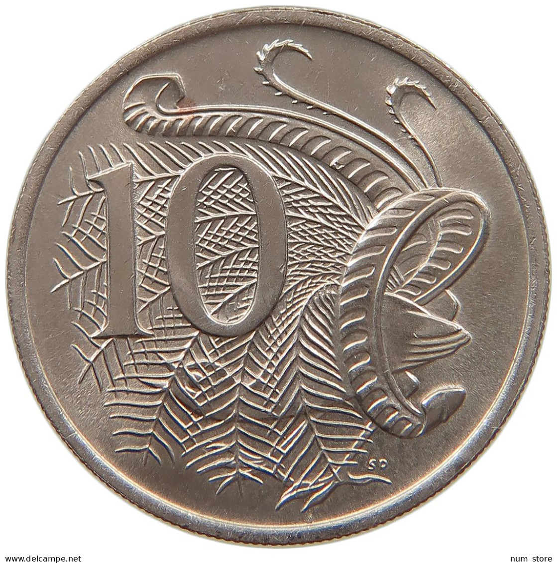 AUSTRALIA 10 CENTS 1980 TOP #s079 0671 - 10 Cents