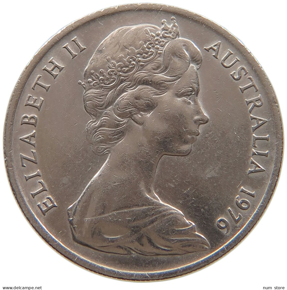 AUSTRALIA 10 CENTS 1976 #a072 0345 - 10 Cents