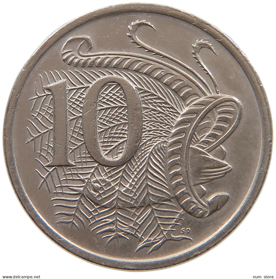 AUSTRALIA 10 CENTS 1976 #a072 0345 - 10 Cents