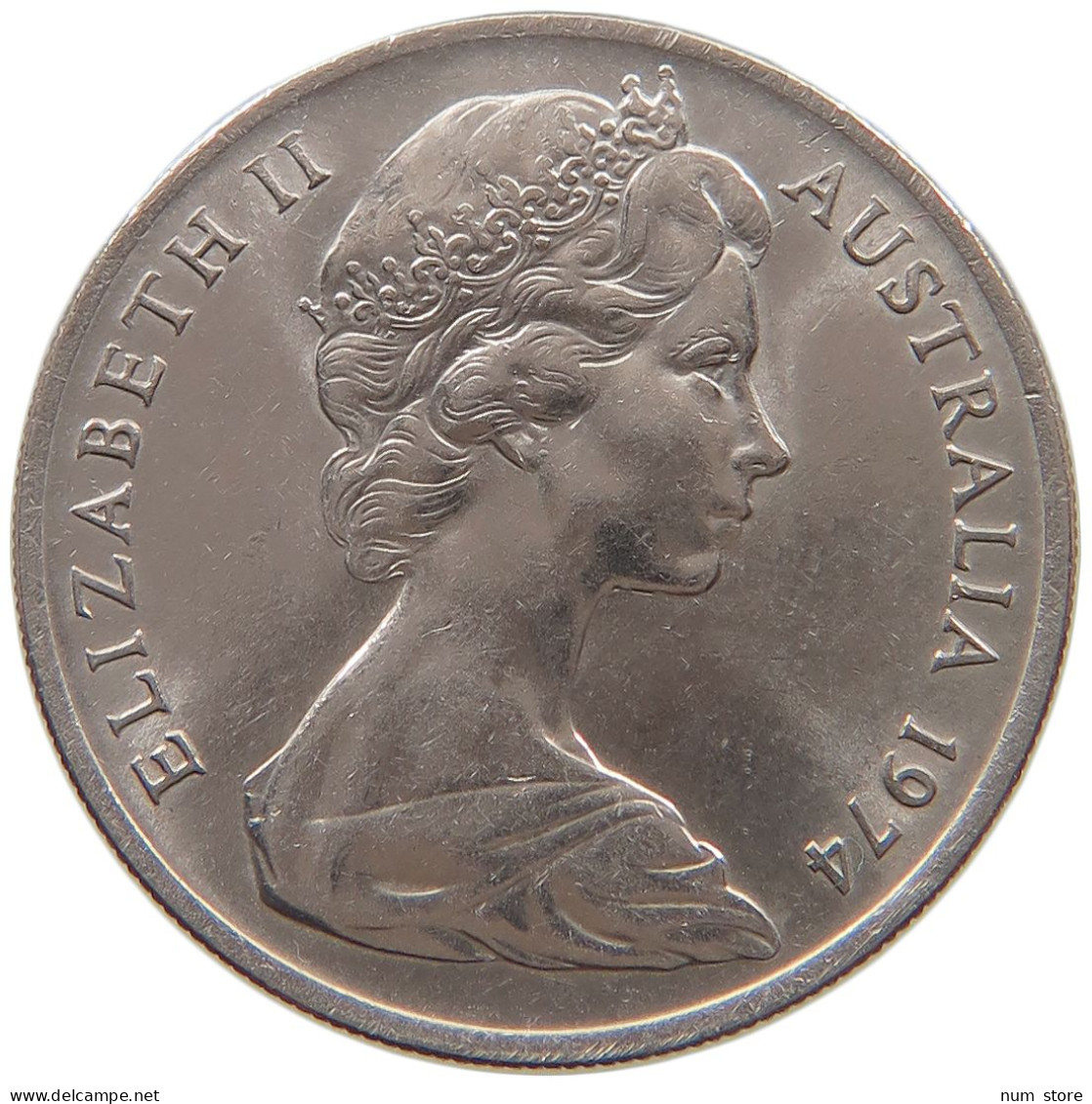 AUSTRALIA 10 CENTS 1974 #a072 0339 - 10 Cents