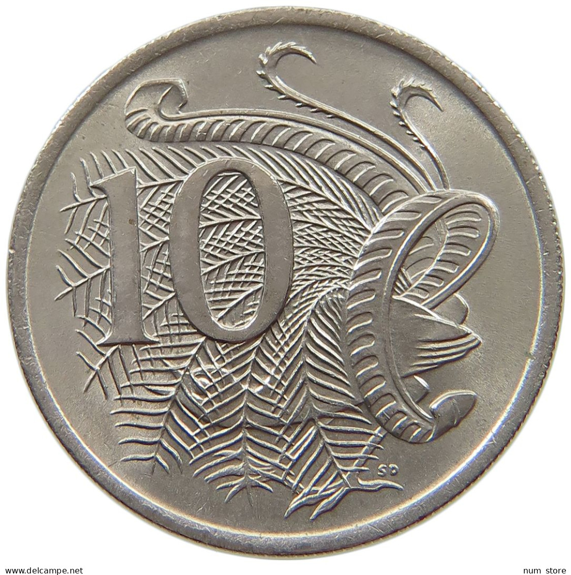 AUSTRALIA 10 CENTS 1966 TOP #s065 0369 - 10 Cents