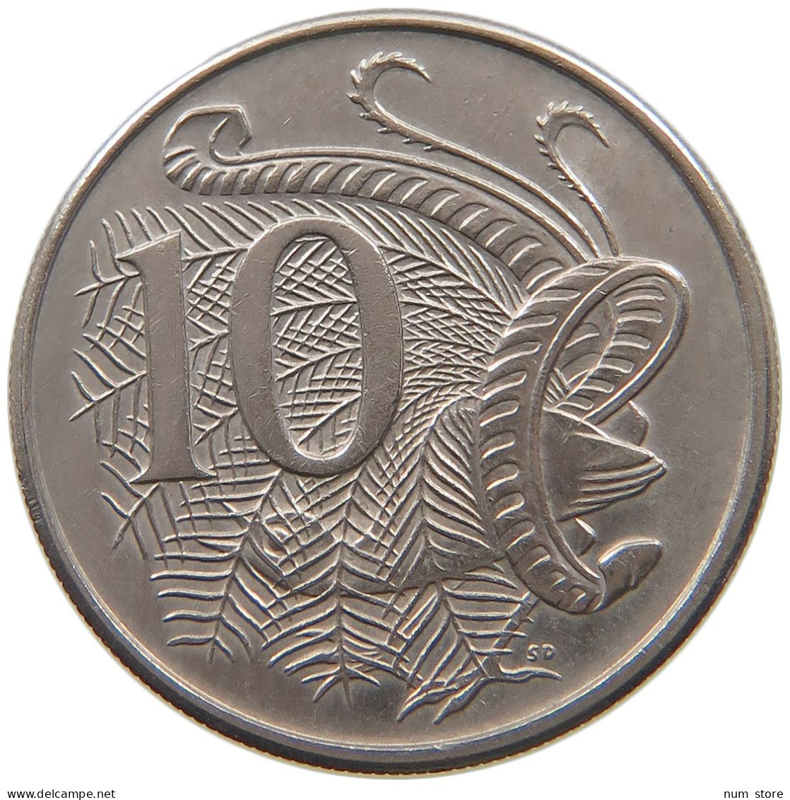 AUSTRALIA 10 CENTS 1966 #a080 0075 - 10 Cents