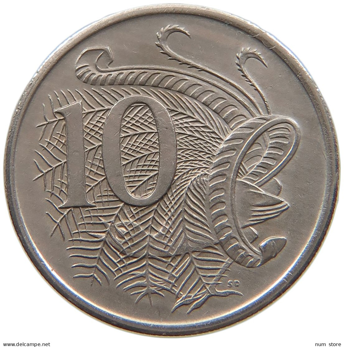 AUSTRALIA 10 CENTS 1966 #a072 0337 - 10 Cents