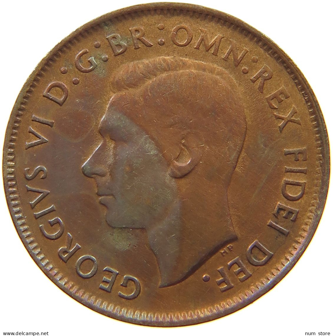 AUSTRALIA 1/2 PENNY 1949 #s067 0247 - ½ Penny