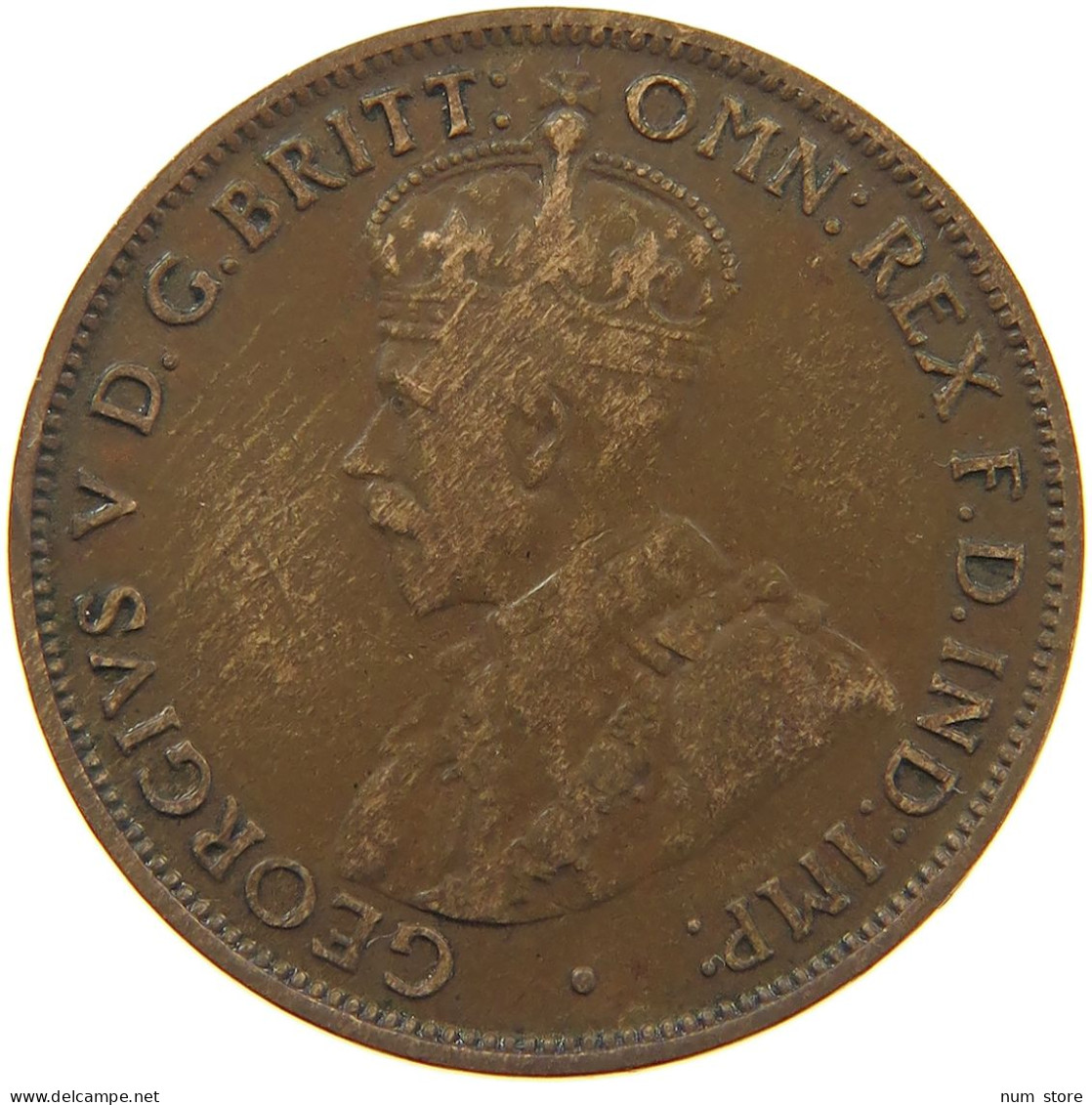 AUSTRALIA 1/2 PENNY 1921 #a042 0273 - ½ Penny