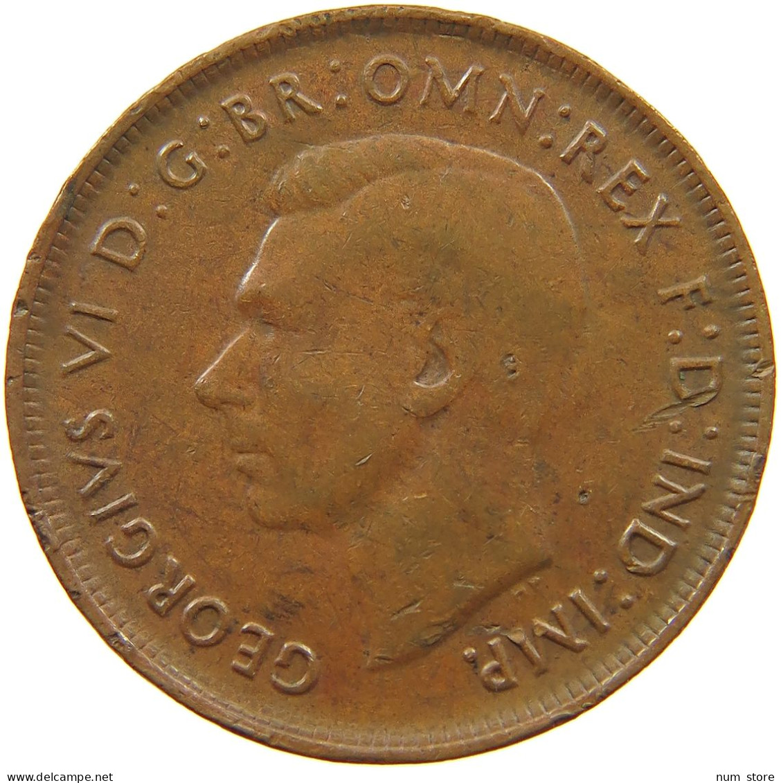 AUSTRALIA 1 PENNY 1943 #a031 0227 - Penny