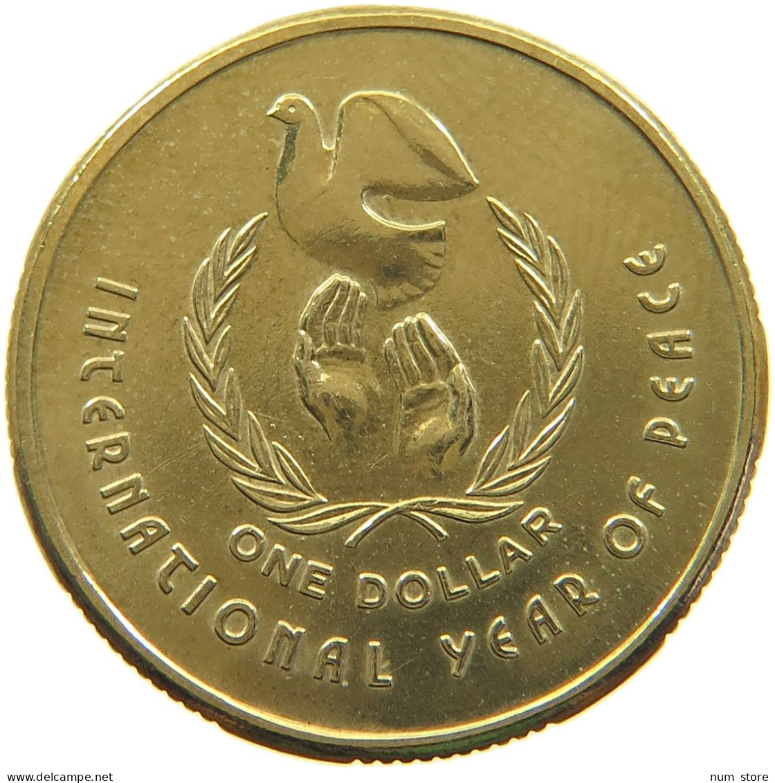 AUSTRALIA 1 DOLLAR 1986 TOP #a074 0077 - Dollar