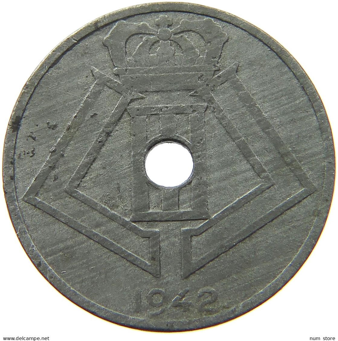 BELGIUM 25 CENTIMES 1942 #a006 0083 - 25 Cent