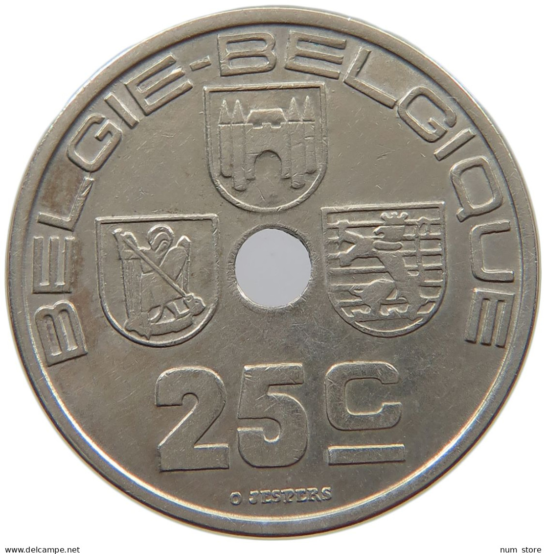 BELGIUM 25 CENTIMES 1938 #c052 0315 - 25 Centimes