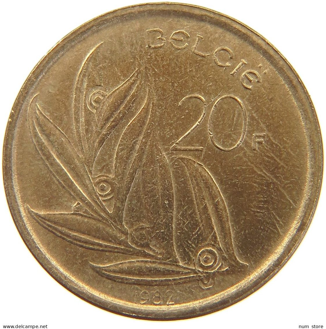 BELGIUM 20 FRANCS 1982 #c071 0497 - 20 Francs
