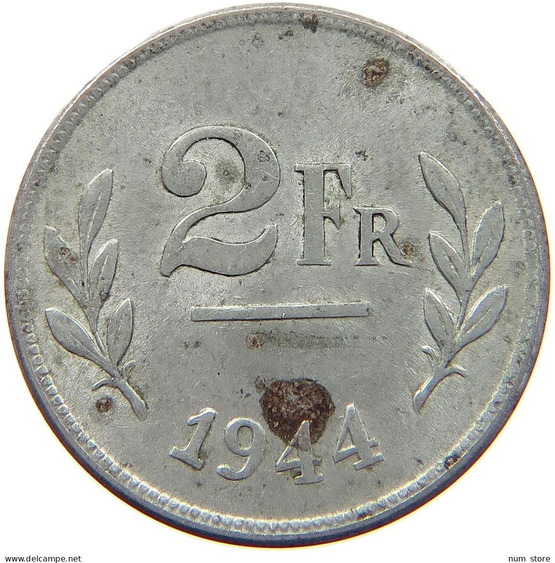 BELGIUM 2 FRANCS 1944 #c007 0281 - 2 Francs (1944 Libération)