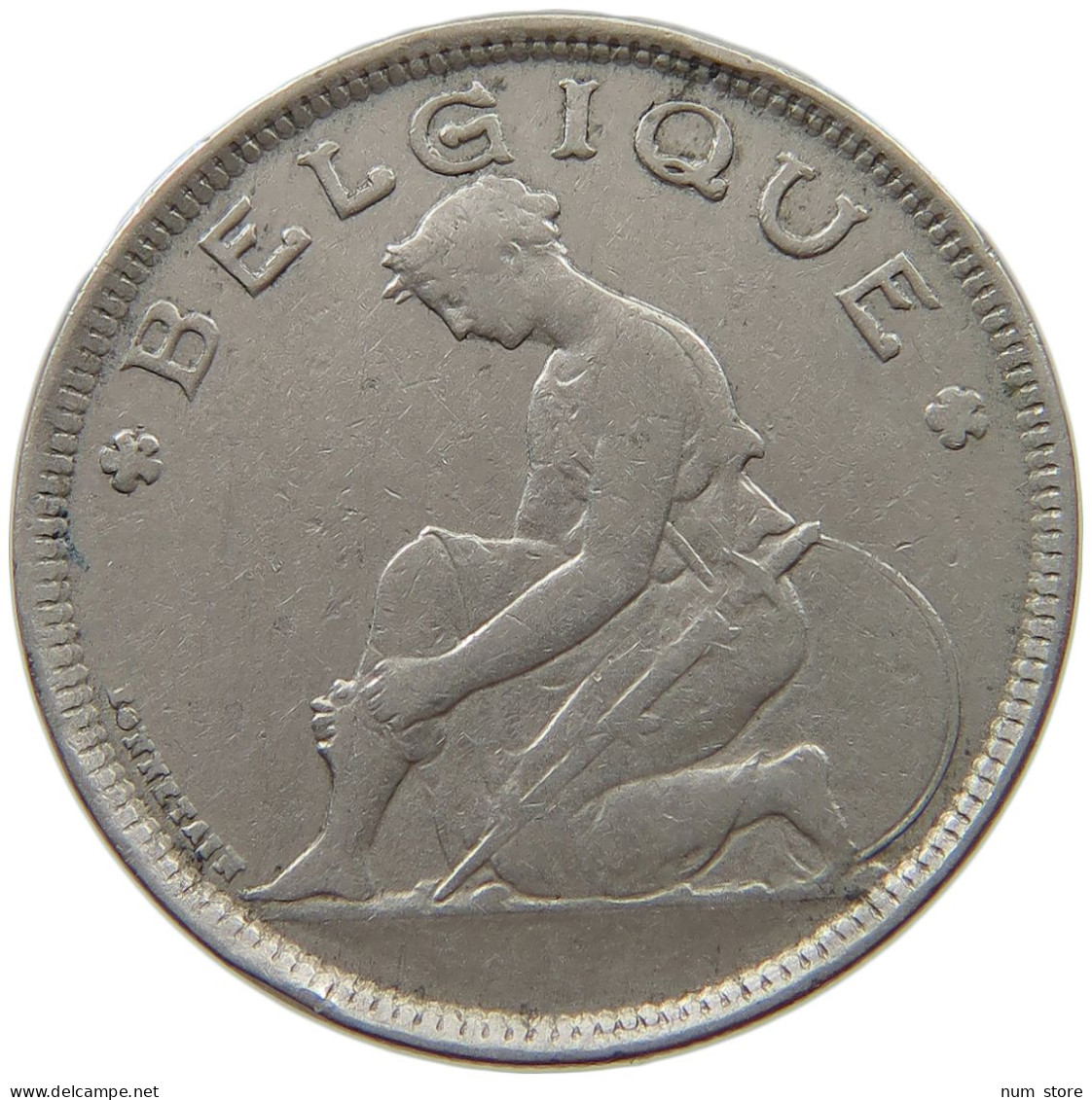 BELGIUM 2 FRANCS 1923 #s072 0431 - 2 Francos