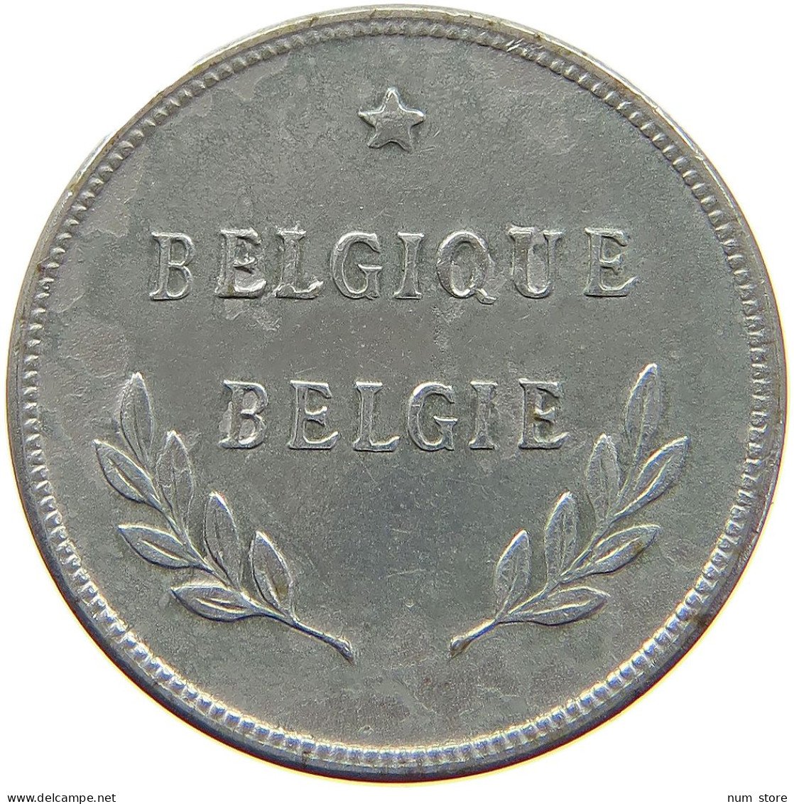 BELGIUM 2 FRANCS 1944 #a086 0341 - 2 Frank (1944 Befreiung)