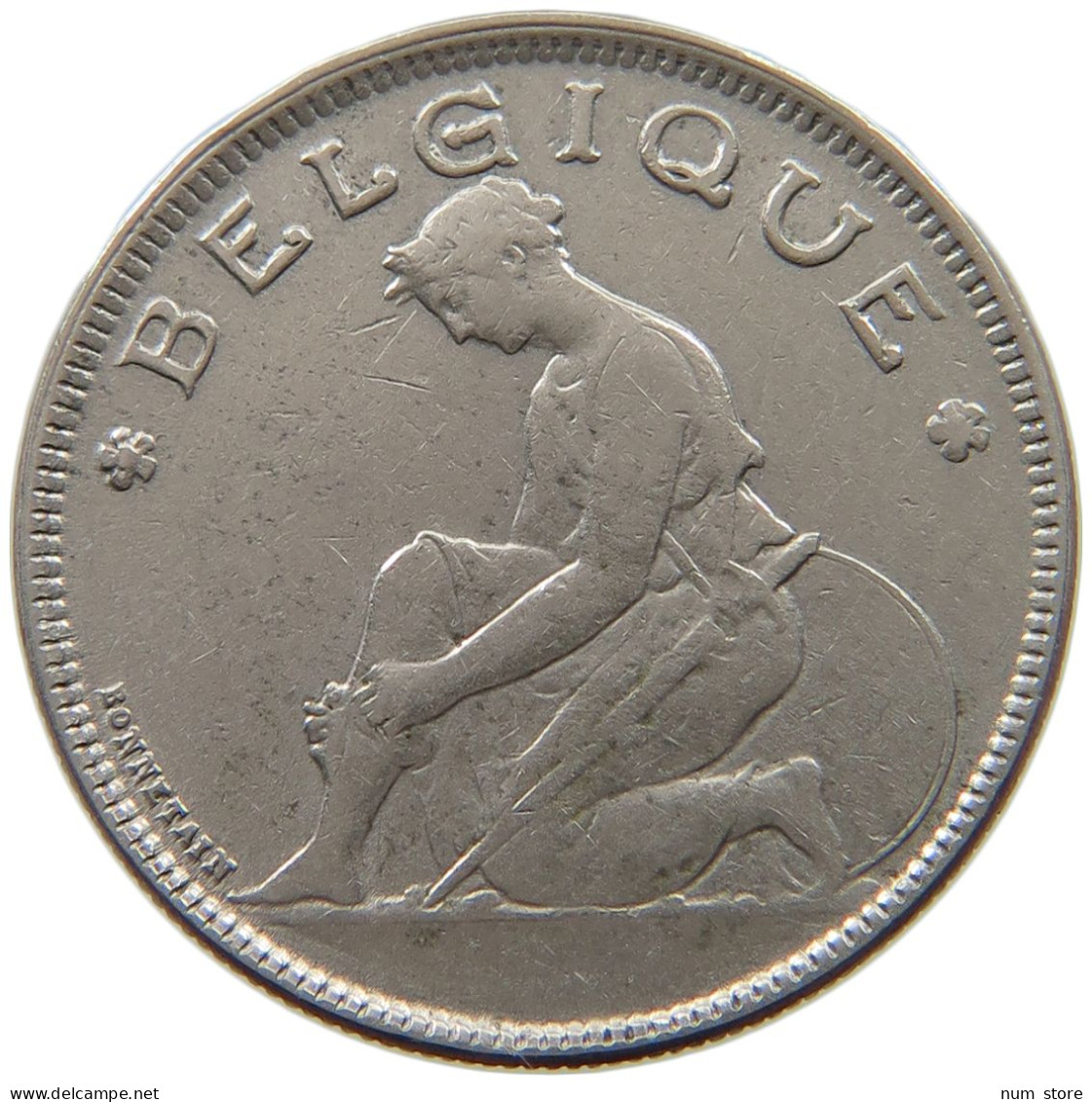 BELGIUM 2 FRANCS 1923 #s034 0181 - 2 Francos
