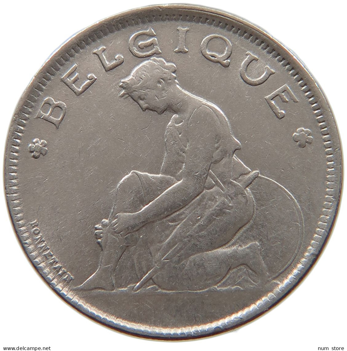 BELGIUM 2 FRANCS 1923 #c053 0039 - 2 Francs