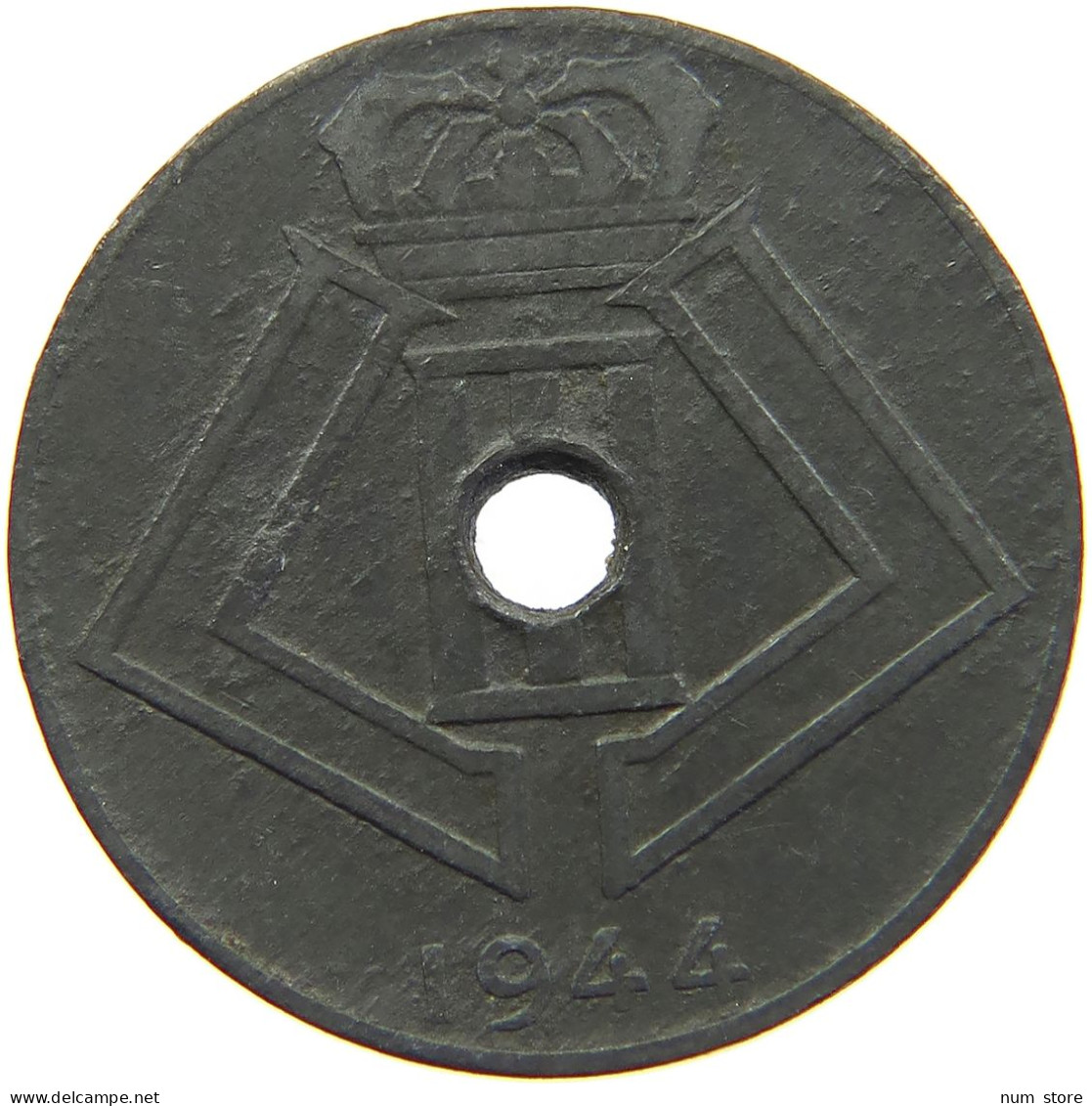 BELGIUM 10 CENTS 1944 #c067 0105 - 10 Cent