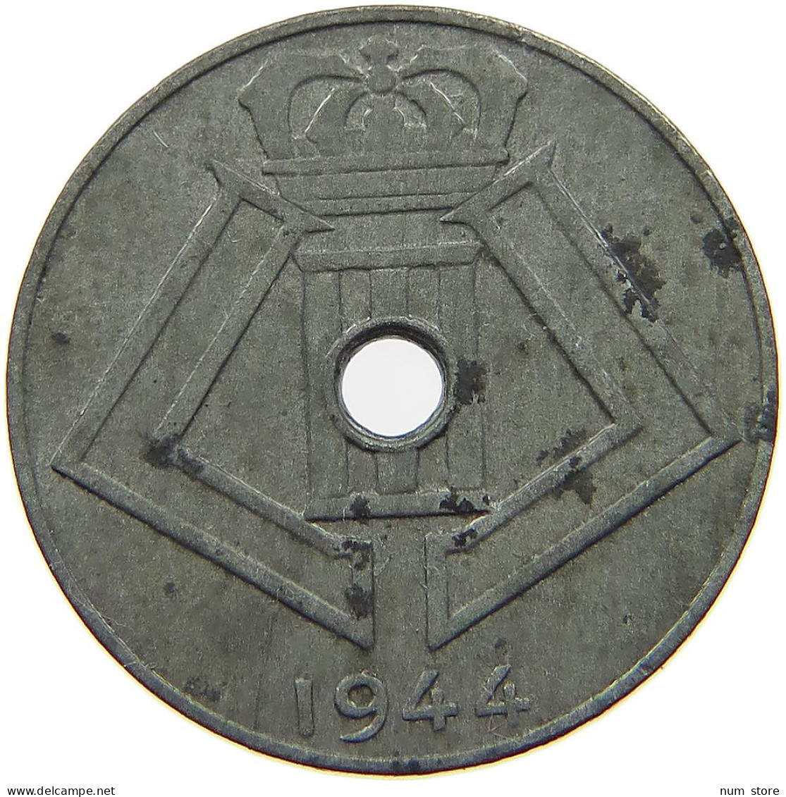 BELGIUM 10 CENTIMES 1944 #a006 0265 - 10 Cent