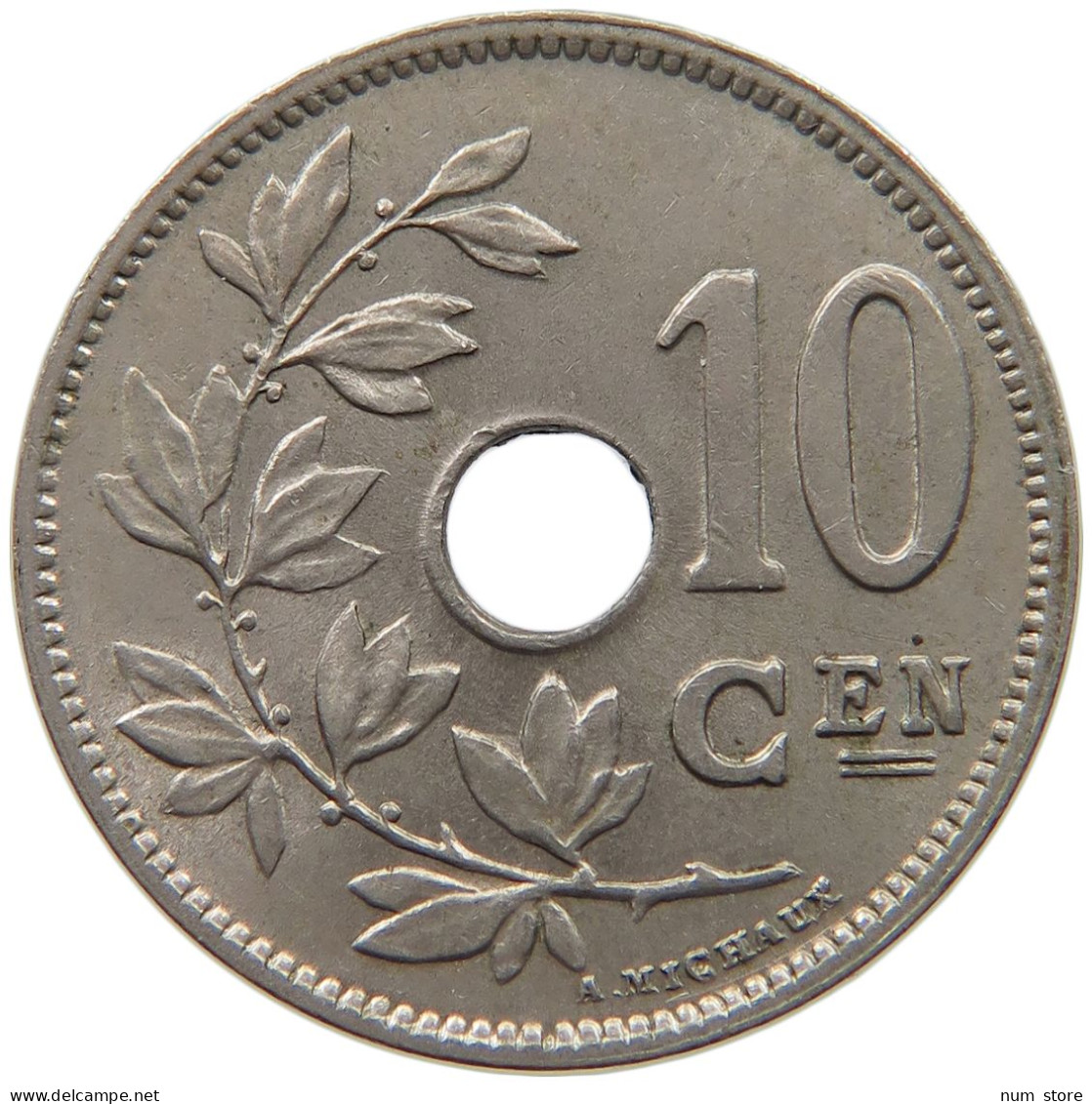 BELGIUM 10 CENTIMES 1929 #c011 0507 - 10 Cent