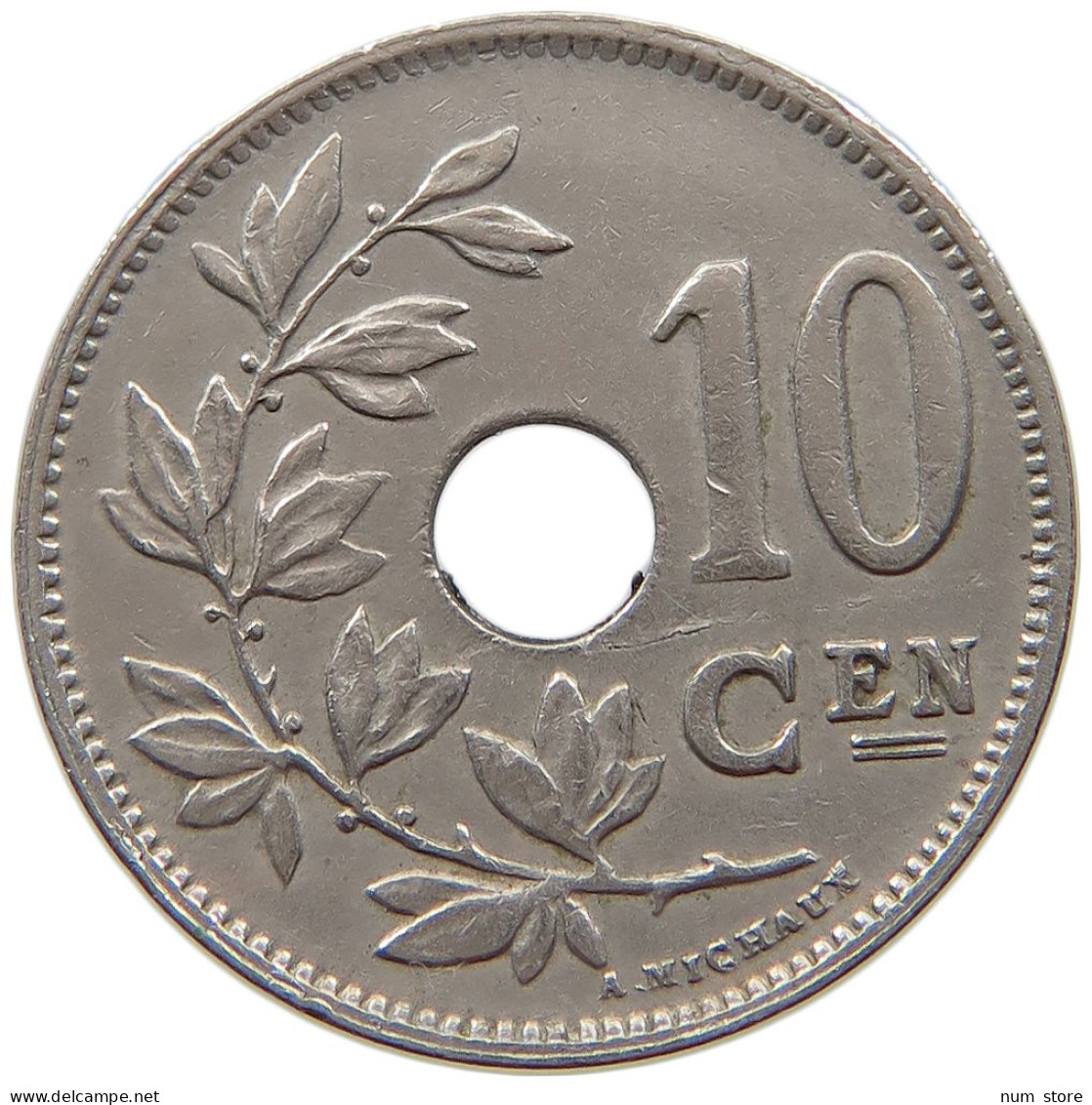 BELGIUM 10 CENTIMES 1926 #a018 0301 - 10 Centimes