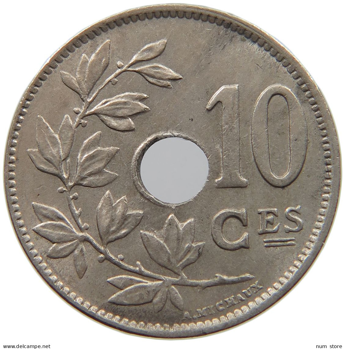 BELGIUM 10 CENTIMES 1923 #c006 0359 - 10 Cent