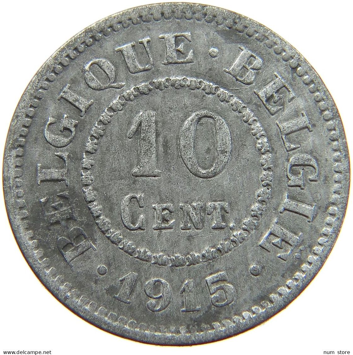 BELGIUM 10 CENTIMES 1915 #a005 0839 - 10 Cent