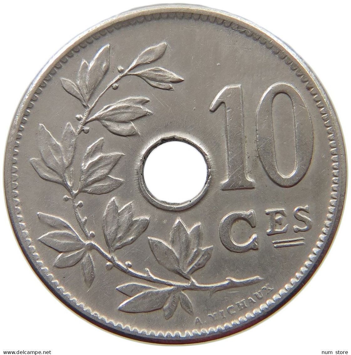 BELGIUM 10 CENTIMES 1905 #a017 0257 - 10 Cents