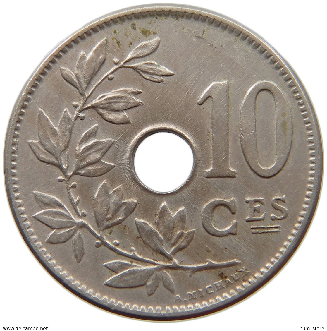 BELGIUM 10 CENTIMES 1904 #c053 0235 - 10 Cents