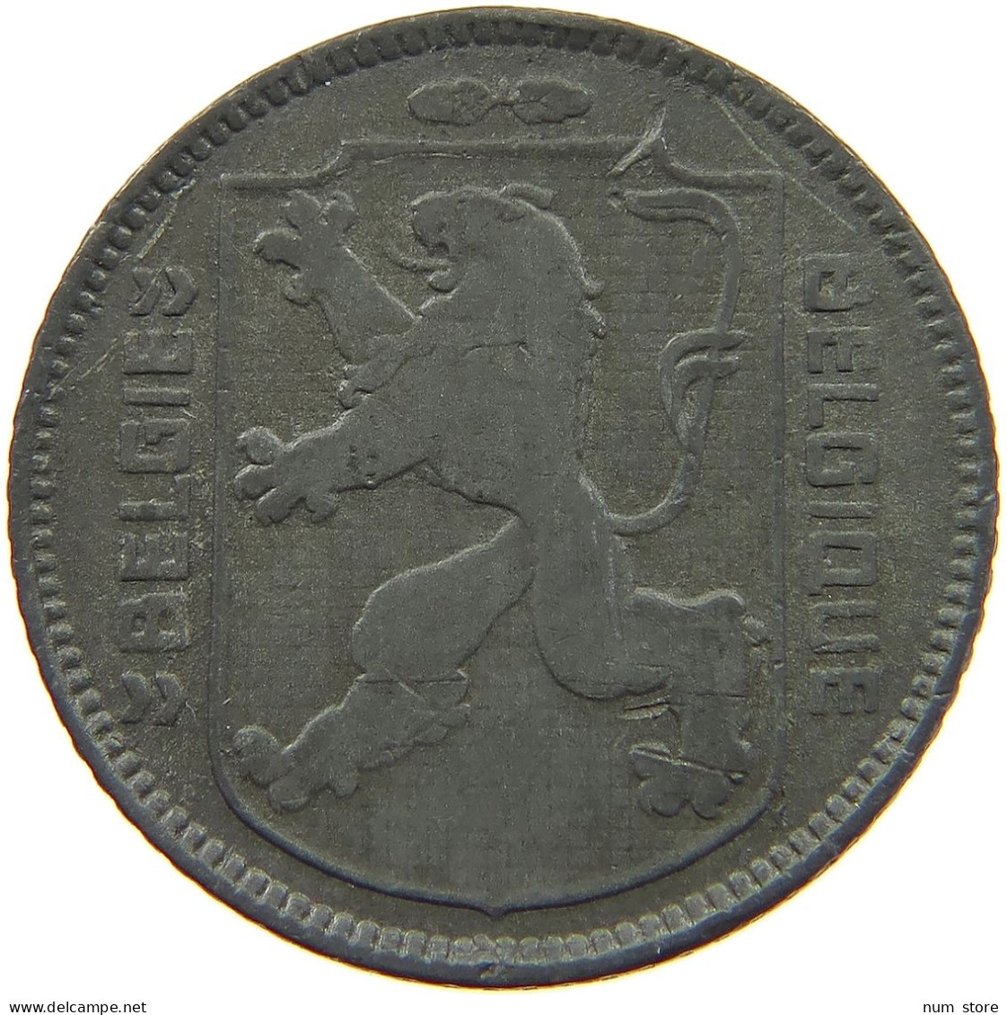 BELGIUM 1 FRANC 1945 #a005 0873 - 1 Franc