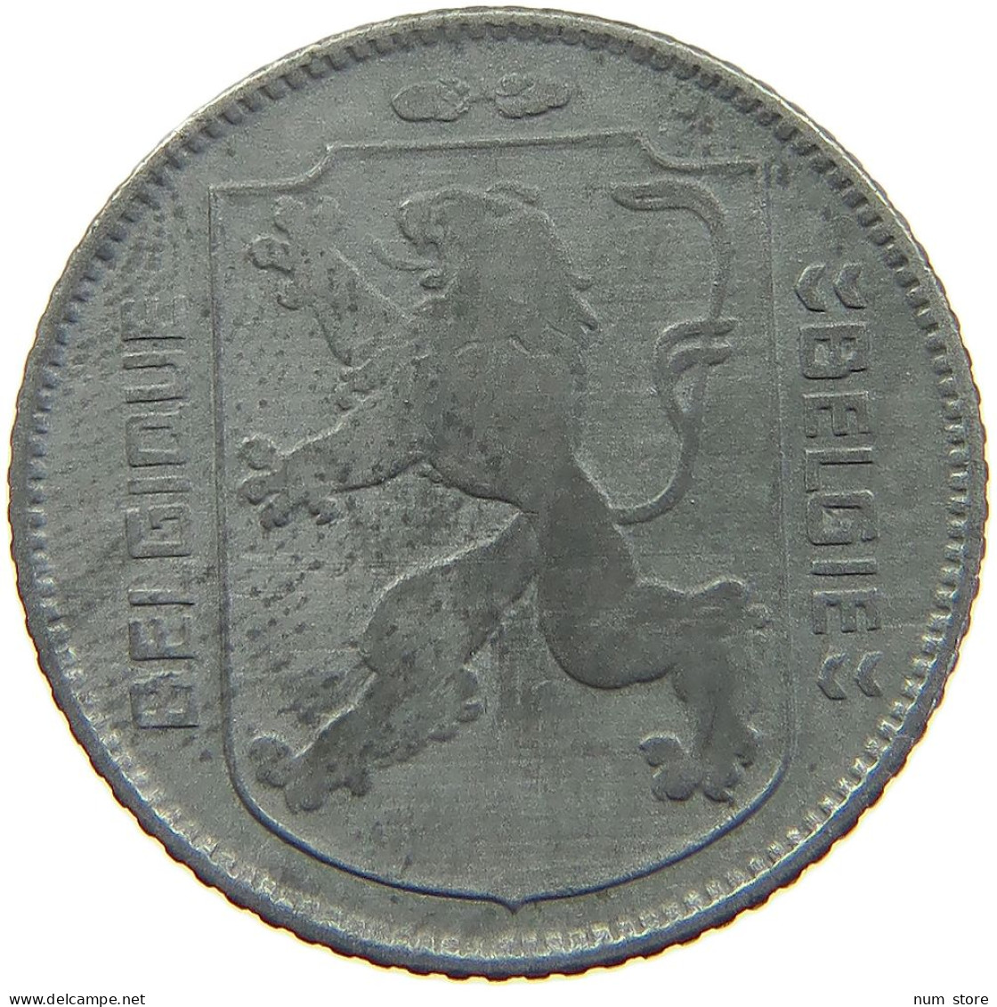 BELGIUM 1 FRANC 1943 #a086 0475 - 1 Frank