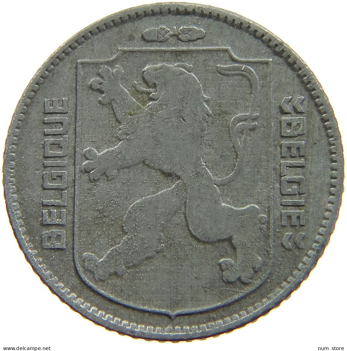 BELGIUM 1 FRANC 1942 #a005 0877 - 1 Franc