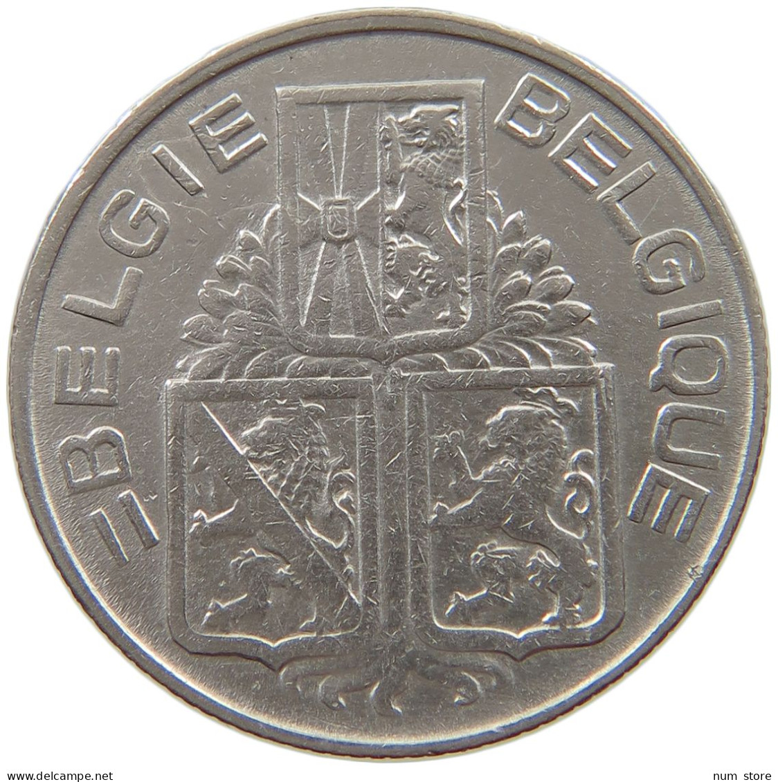 BELGIUM 1 FRANC 1939 #a017 0437 - 1 Franc