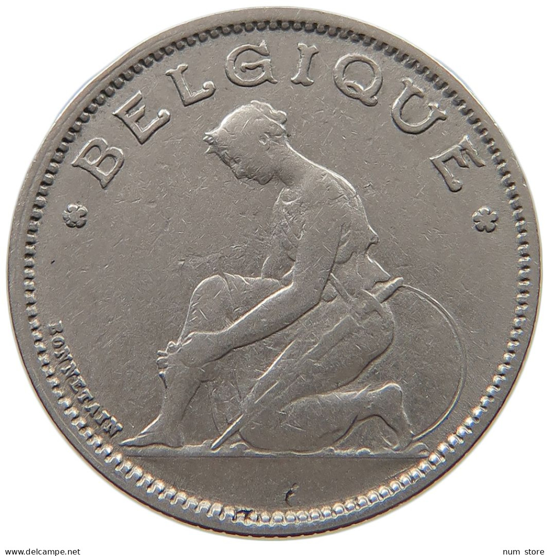 BELGIUM 1 FRANC 1930 #a046 0053 - 1 Franc