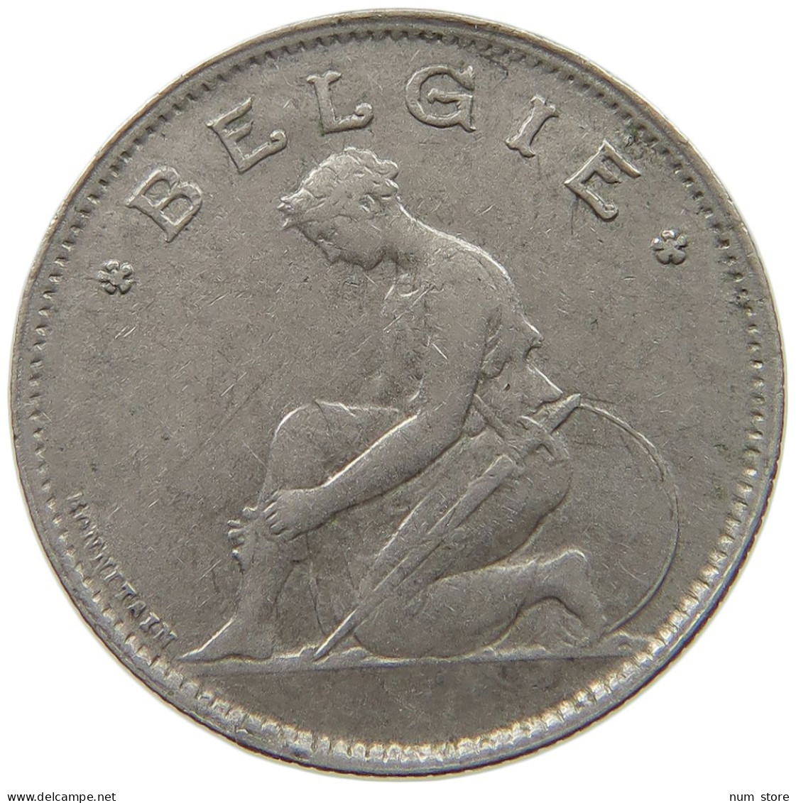 BELGIUM 1 FRANC 1928 #c071 0135 - 1 Franco