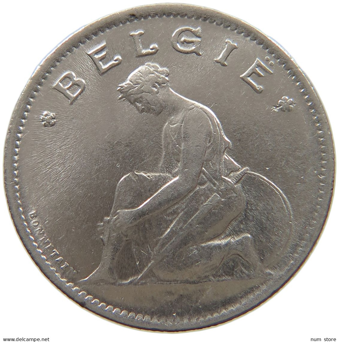 BELGIUM 1 FRANC 1923 TOP #c033 0405 - 1 Franc