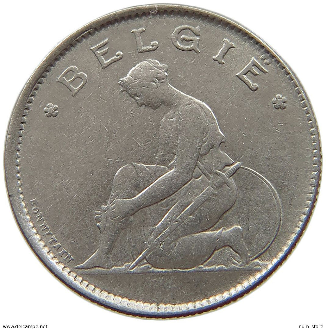 BELGIUM 1 FRANC 1923 #s072 0655 - 1 Franc
