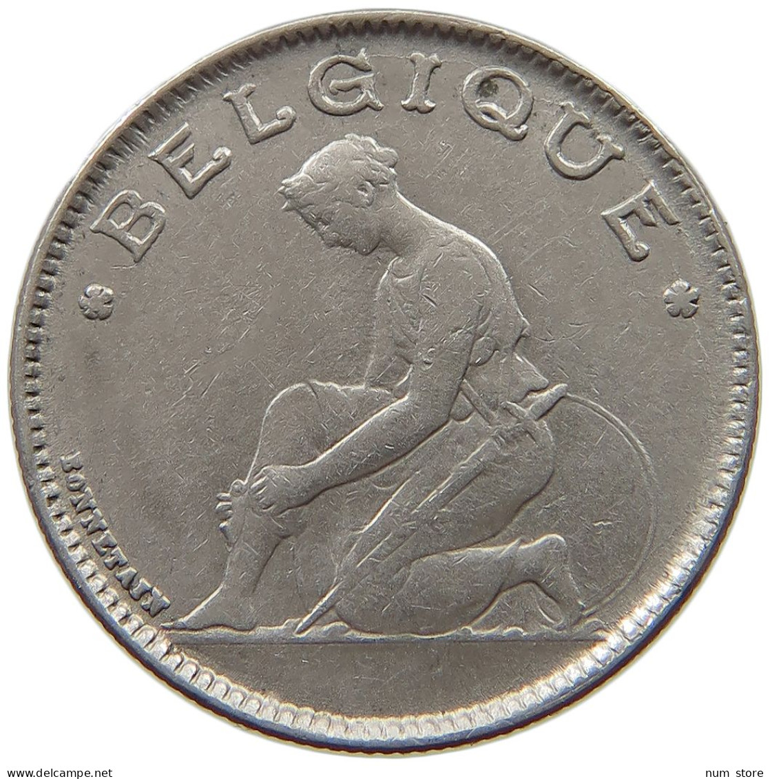 BELGIUM 1 FRANC 1923 #s072 0651 - 1 Franco