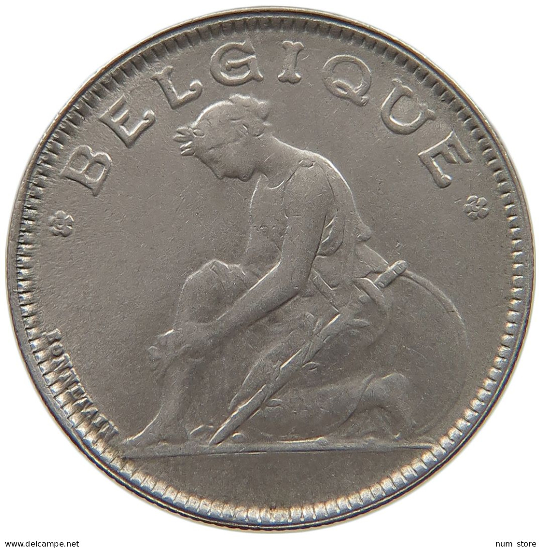 BELGIUM 1 FRANC 1922 #c011 0491 - 1 Frank