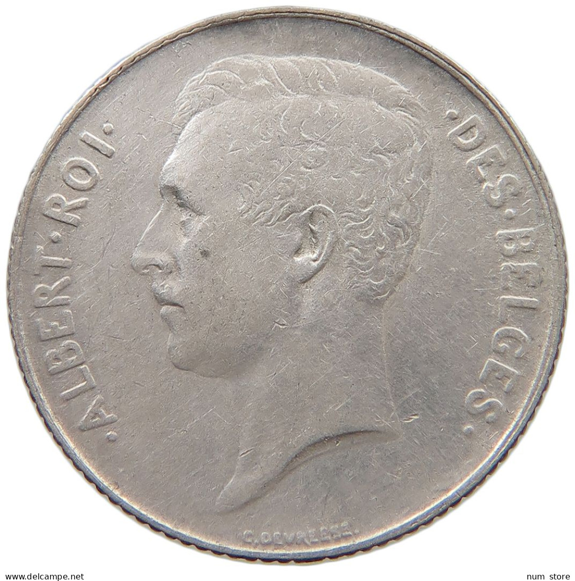 BELGIUM 1 FRANC 1912 #c009 0415 - 1 Frank