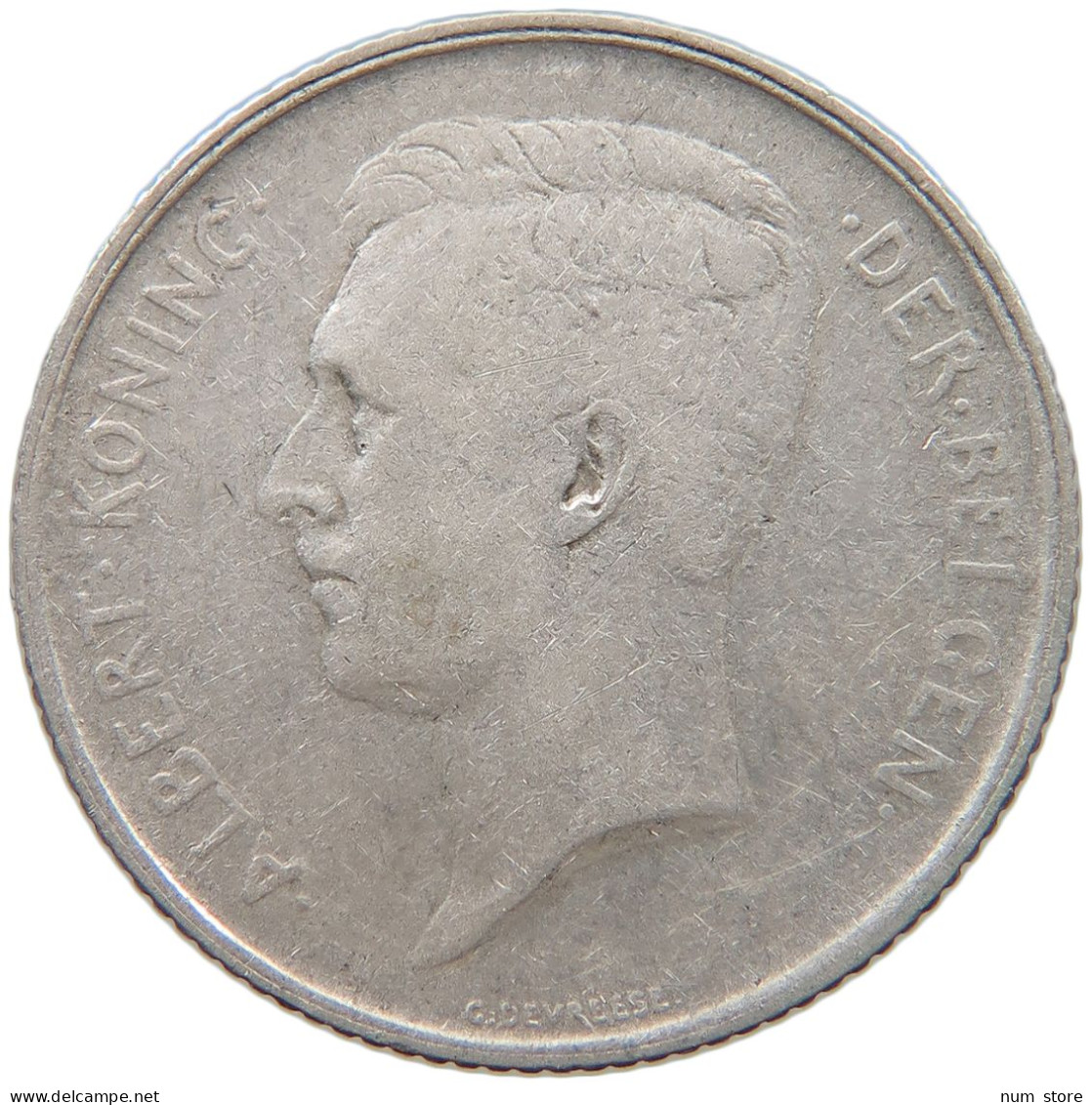 BELGIUM 1 FRANC 1911 #c024 0069 - 1 Franco