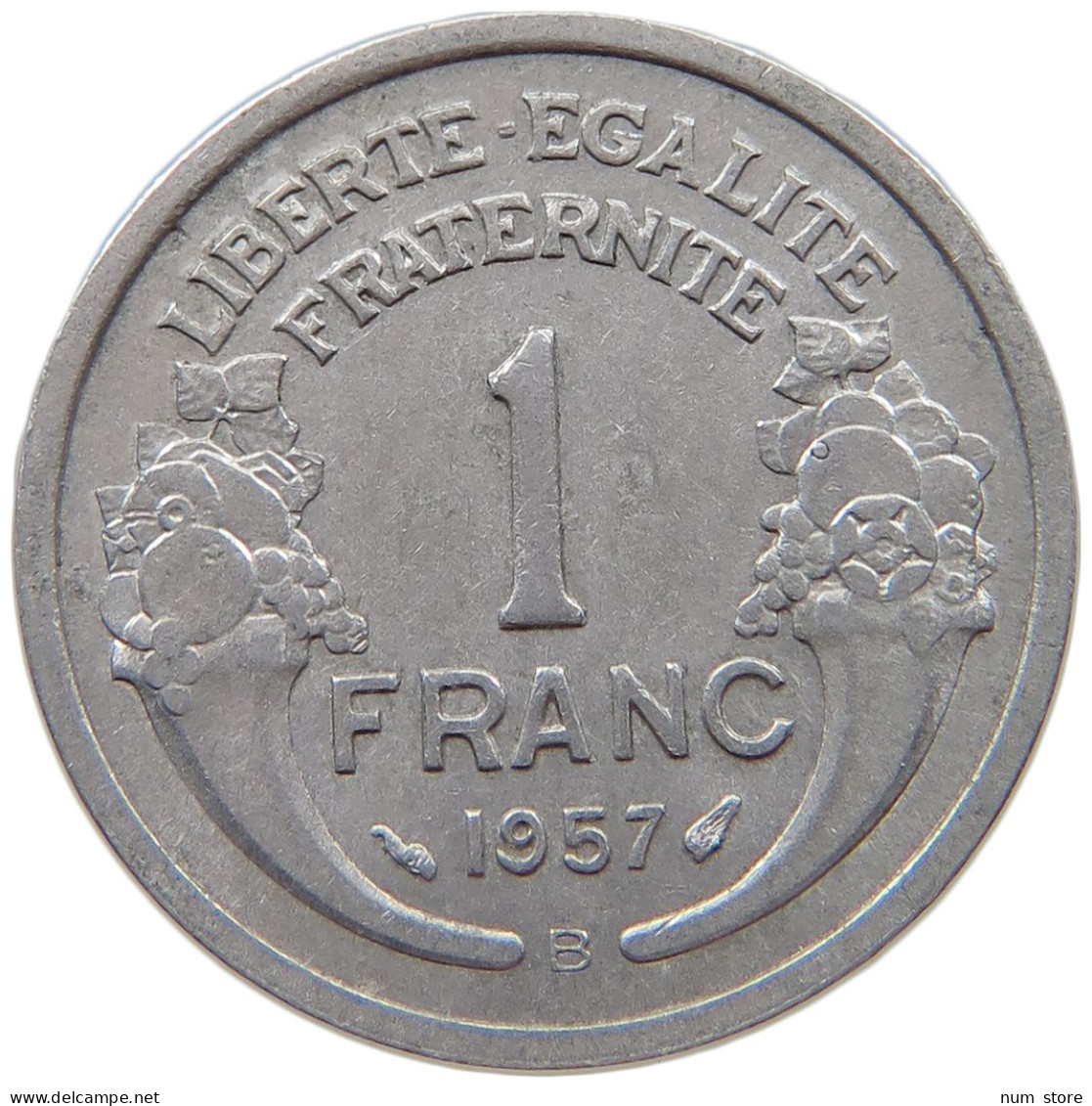 FRANCE 1 FRANC 1957 B #s069 0271 - 1 Franc