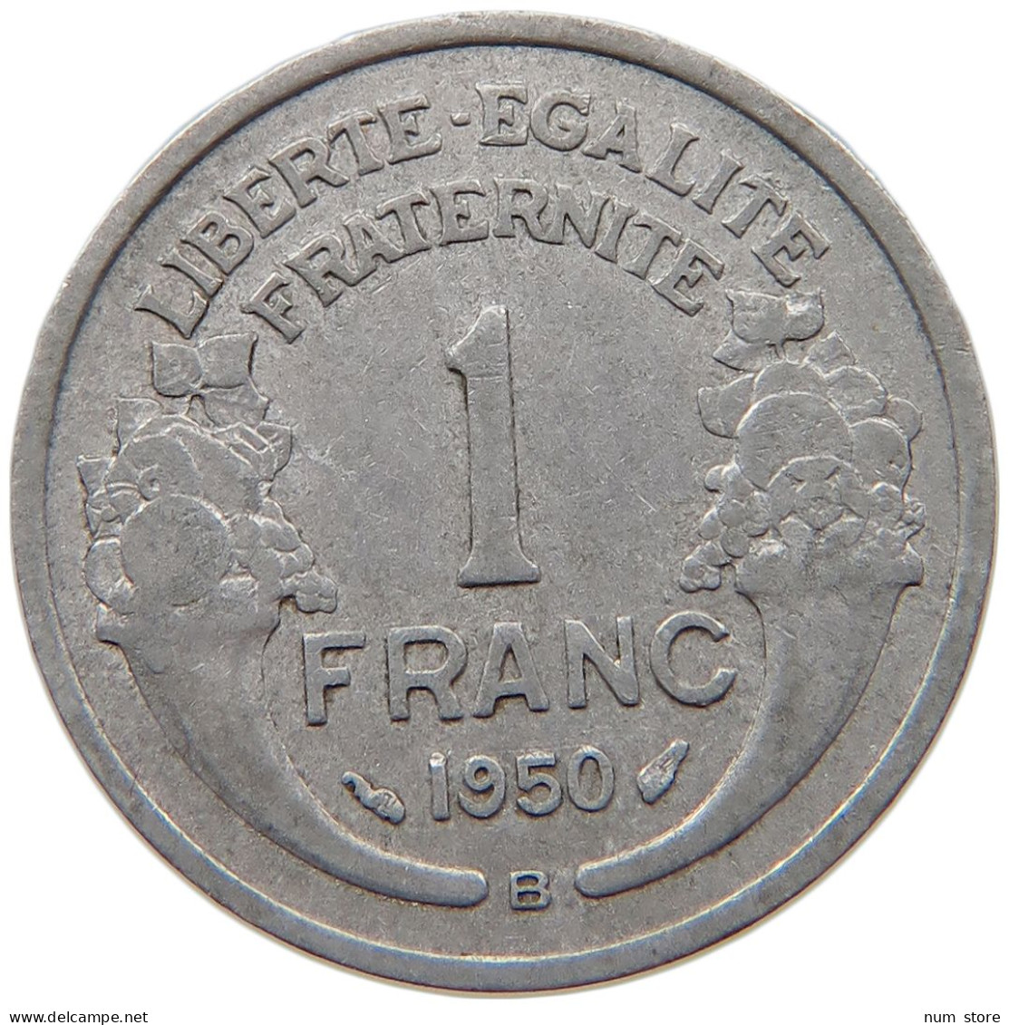 FRANCE 1 FRANC 1950 B #c060 0317 - 1 Franc
