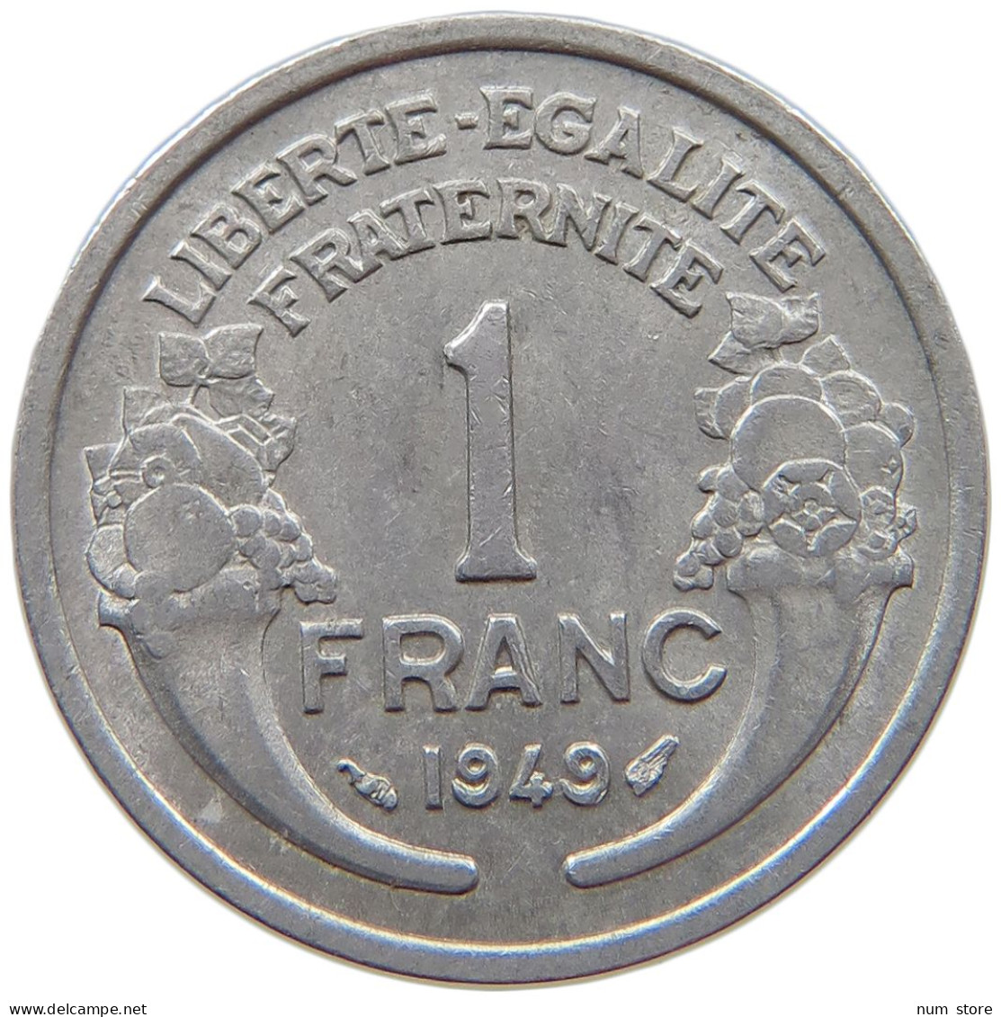 FRANCE 1 FRANC 1949 #s069 0263 - 1 Franc