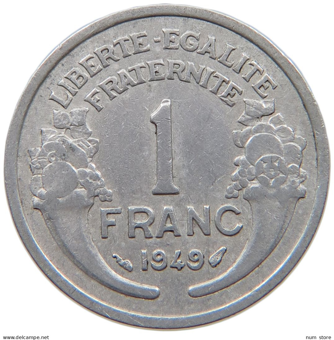 FRANCE 1 FRANC 1949 #a060 0201 - 1 Franc