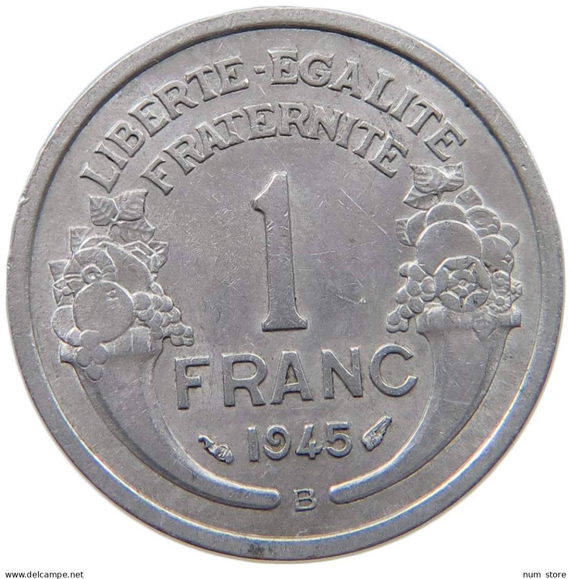 FRANCE 1 FRANC 1945 B #c078 0479 - 1 Franc