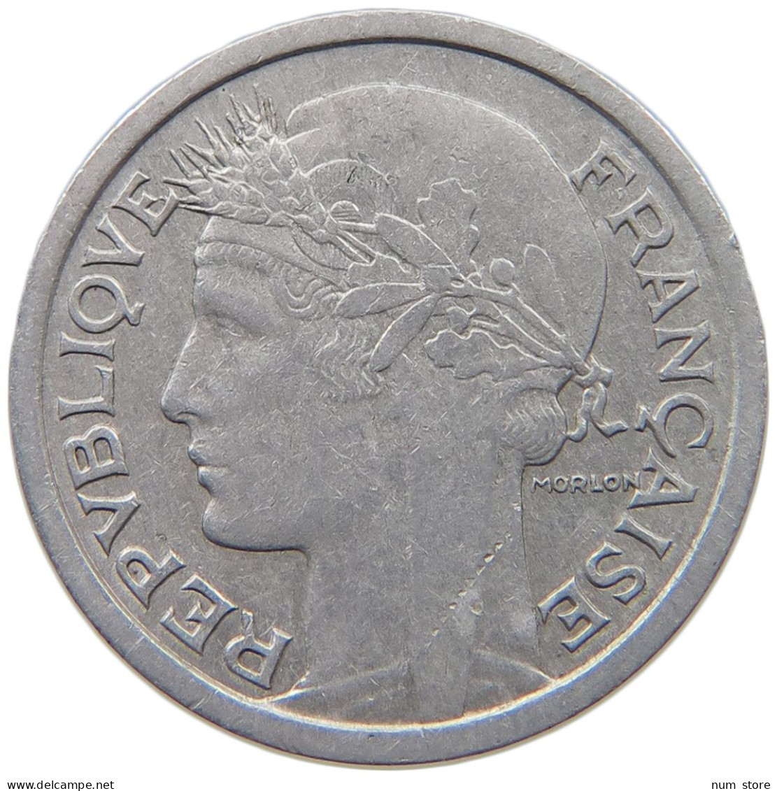 FRANCE 1 FRANC 1945 B #c078 0477 - 1 Franc