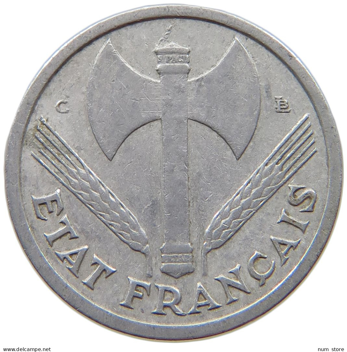 FRANCE 1 FRANC 1944 C #s069 0233 - 1 Franc