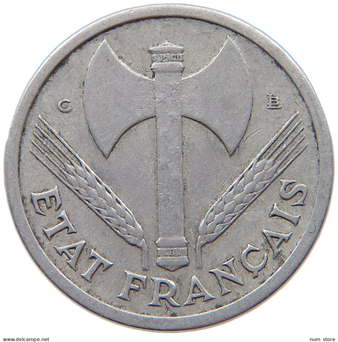 FRANCE 1 FRANC 1944 C #s079 0257 - 1 Franc