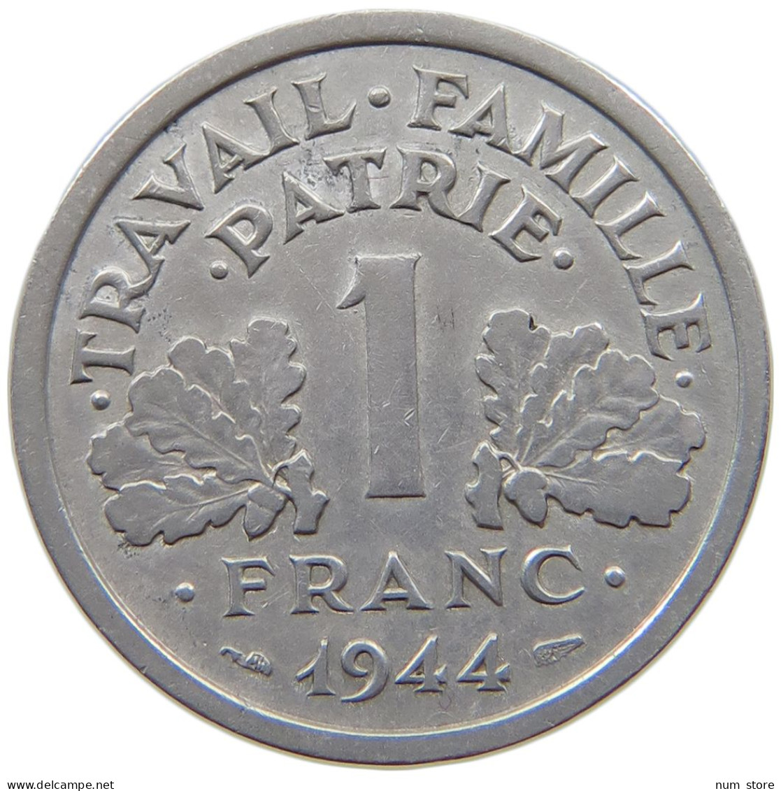 FRANCE 1 FRANC 1944 C #a021 0977 - 1 Franc