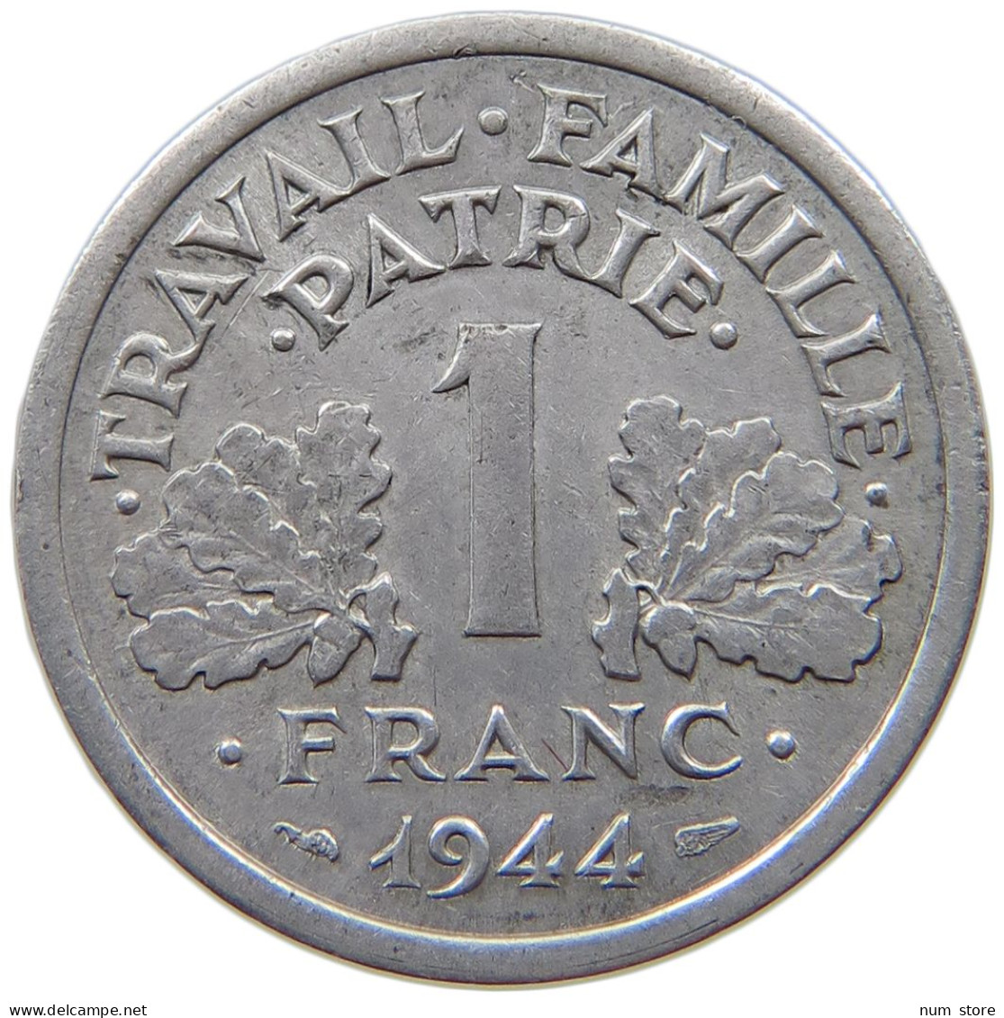 FRANCE 1 FRANC 1944 C #a021 0981 - 1 Franc